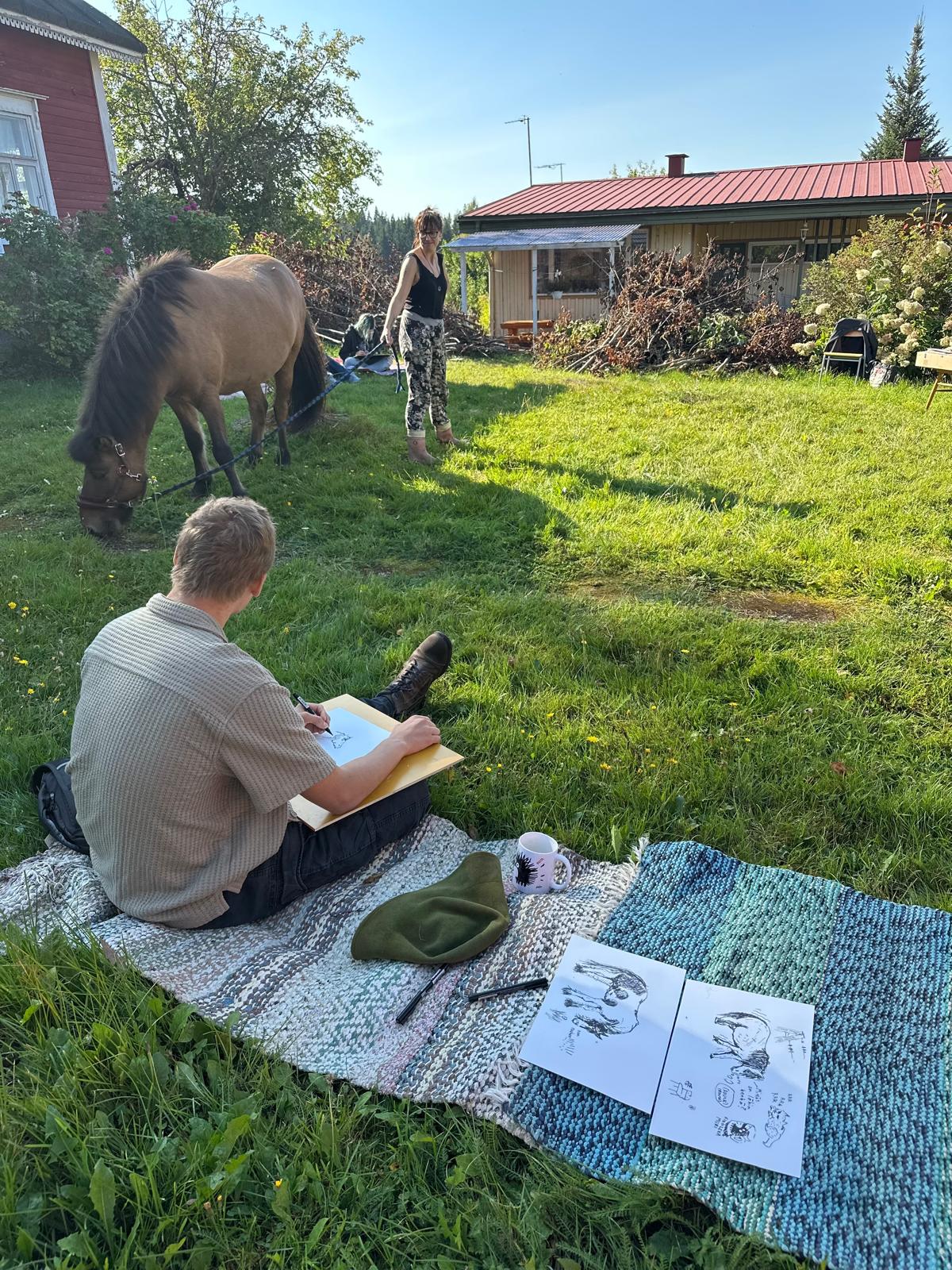 Syyskuun ponicroquis-iltapäivä Kuva: Karri Laitinen